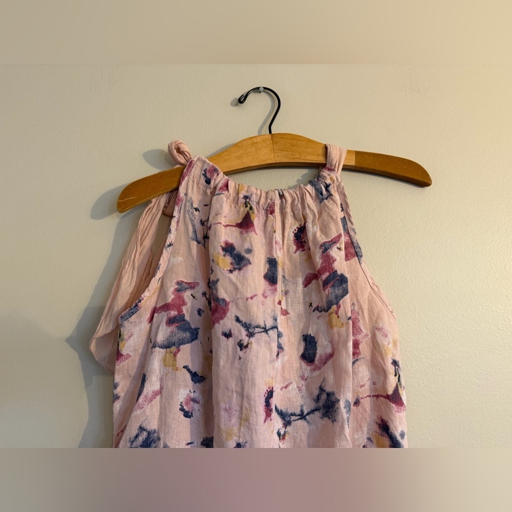 Bellambra Blush Linen Mini Dress - Picture 9 of 13